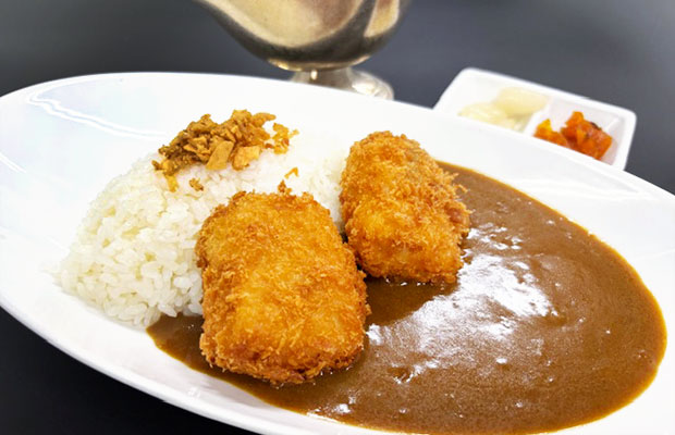 白身フライカレー